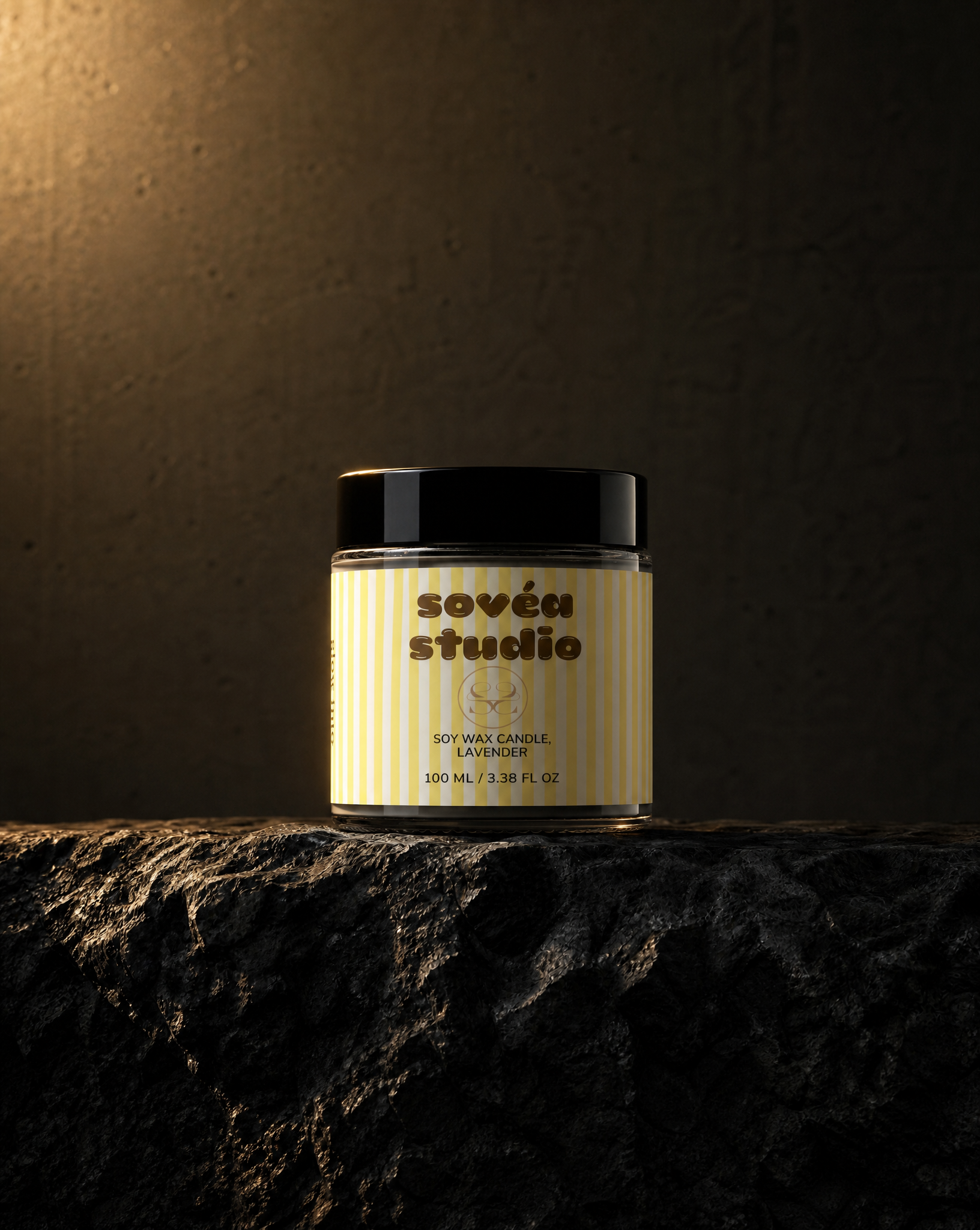 Soy Wax Candle, Lavender